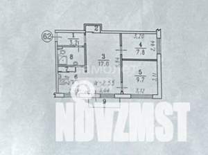 3-к квартира, вторичка, 49м2, 3/5 этаж