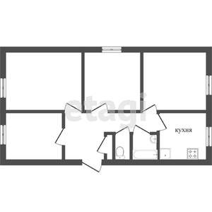 4-к квартира, вторичка, 104м2, 3/4 этаж