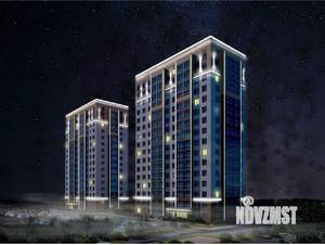 1-к квартира, строящийся дом, 36м2, 15/16 этаж