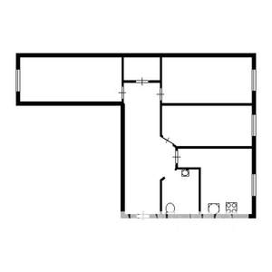 3-к квартира, вторичка, 61м2, 5/5 этаж