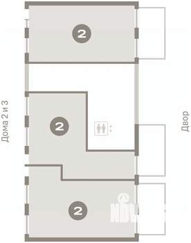 2-к квартира, вторичка, 95м2, 1/9 этаж