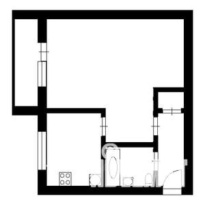 1-к квартира, вторичка, 34м2, 5/9 этаж