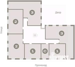 3-к квартира, вторичка, 96м2, 4/17 этаж