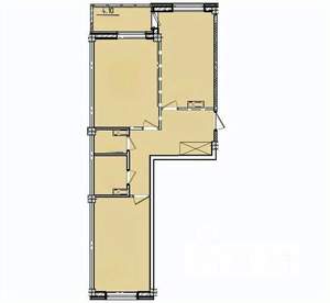 Студия квартира, вторичка, 65м2, 4/10 этаж