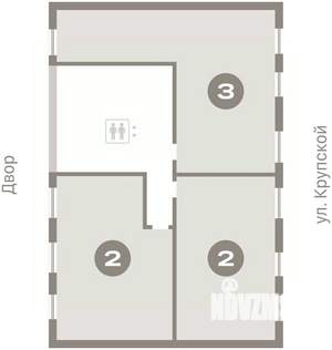 3-к квартира, вторичка, 92м2, 4/17 этаж
