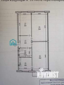 3-к квартира, вторичка, 63м2, 5/5 этаж