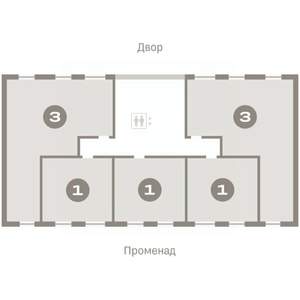 3-к квартира, вторичка, 85м2, 5/9 этаж