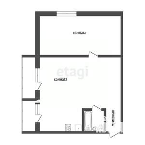 2-к квартира, вторичка, 71м2, 2/10 этаж