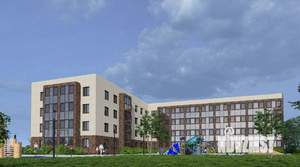 2-к квартира, строящийся дом, 73м2, 2/4 этаж