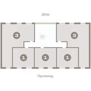 3-к квартира, вторичка, 85м2, 4/9 этаж