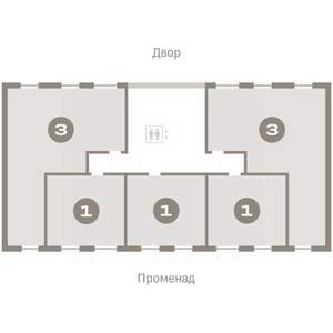 3-к квартира, вторичка, 85м2, 6/9 этаж