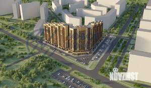 2-к квартира, строящийся дом, 65м2, 10/18 этаж