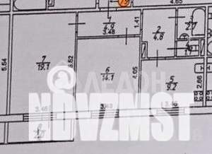 2-к квартира, вторичка, 56м2, 10/10 этаж