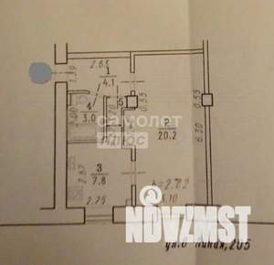 1-к квартира, вторичка, 36м2, 1/2 этаж
