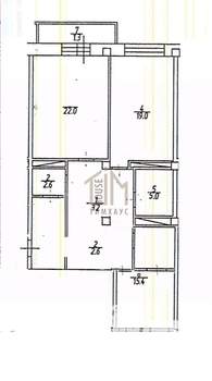 2-к квартира, вторичка, 91м2, 4/12 этаж