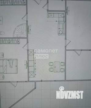 3-к квартира, вторичка, 72м2, 7/16 этаж