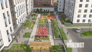 1-к квартира, строящийся дом, 52м2, 2/12 этаж
