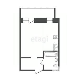 Студия квартира, вторичка, 31м2, 7/14 этаж