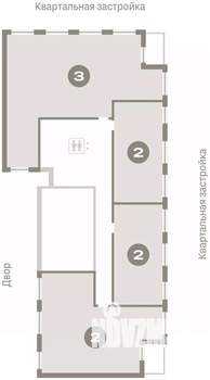 3-к квартира, вторичка, 98м2, 9/9 этаж