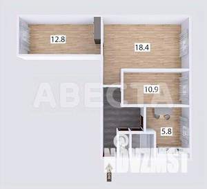 3-к квартира, вторичка, 59м2, 1/5 этаж