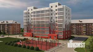 1-к квартира, строящийся дом, 45м2, 7/8 этаж