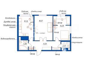 2-к квартира, вторичка, 63м2, 12/17 этаж
