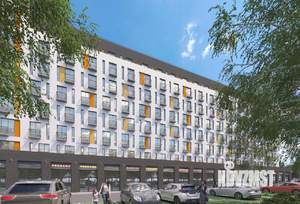 1-к квартира, строящийся дом, 38м2, 5/8 этаж