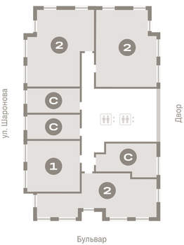 Студия квартира, вторичка, 25м2, 12/16 этаж