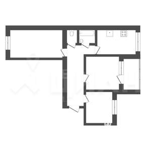 3-к квартира, вторичка, 63м2, 7/9 этаж