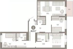 Фото квартиры на продажу (3)