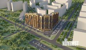 2-к квартира, строящийся дом, 65м2, 15/18 этаж