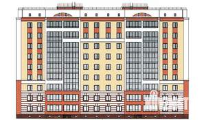 3-к квартира, строящийся дом, 71м2, 9/16 этаж