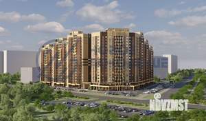 2-к квартира, строящийся дом, 65м2, 15/18 этаж