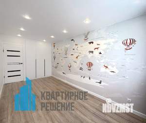 3-к квартира, вторичка, 61м2, 1/5 этаж