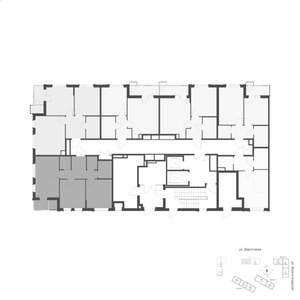 2-к квартира, вторичка, 57м2, 2/3 этаж