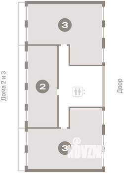 3-к квартира, вторичка, 103м2, 8/9 этаж