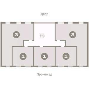 3-к квартира, вторичка, 85м2, 6/9 этаж
