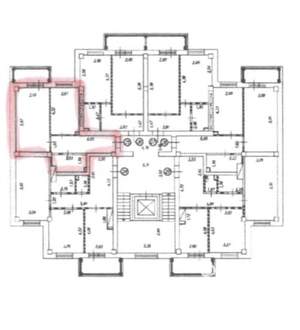 1-к квартира, вторичка, 44м2, 5/10 этаж
