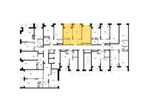 2-к квартира, вторичка, 55м2, 8/21 этаж