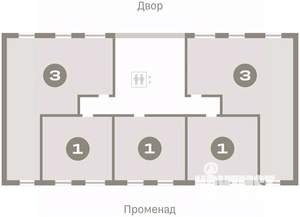 3-к квартира, вторичка, 85м2, 6/17 этаж
