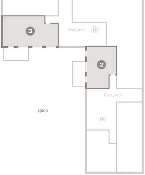 2-к квартира, вторичка, 83м2, 1/9 этаж
