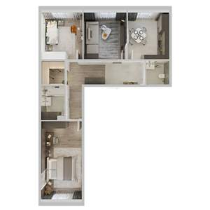 3-к квартира, вторичка, 83м2, 6/9 этаж