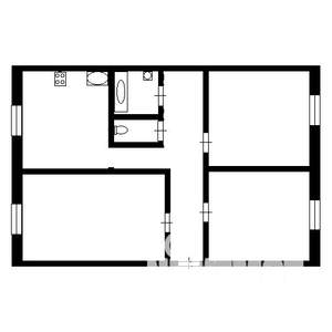 3-к квартира, вторичка, 59м2, 2/5 этаж