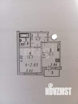 1-к квартира, вторичка, 33м2, 8/10 этаж