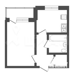 1-к квартира, вторичка, 35м2, 8/9 этаж