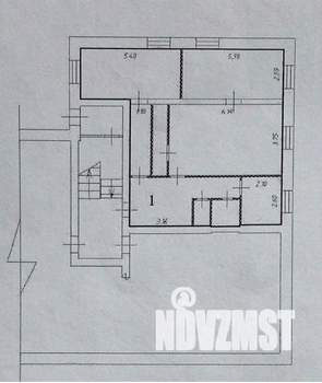 3-к квартира, вторичка, 78м2, 1/2 этаж