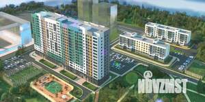 1-к квартира, строящийся дом, 45м2, 5/16 этаж