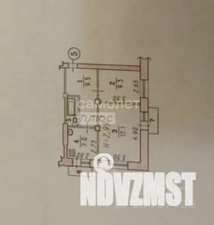 2-к квартира, вторичка, 46м2, 2/3 этаж