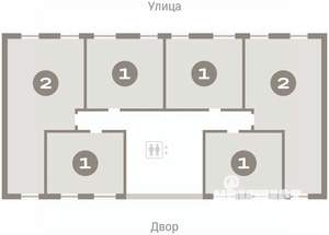 1-к квартира, вторичка, 37м2, 2/17 этаж