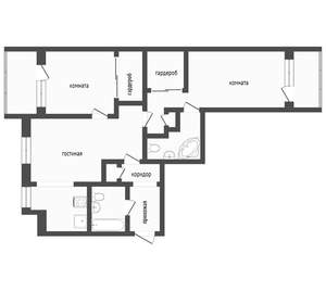 2-к квартира, вторичка, 100м2, 5/13 этаж